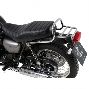 view Hepco & Becker 658.2541 01 02 Rear Rack, Chrome for Kawasaki W800 Street/Cafe (2019-)