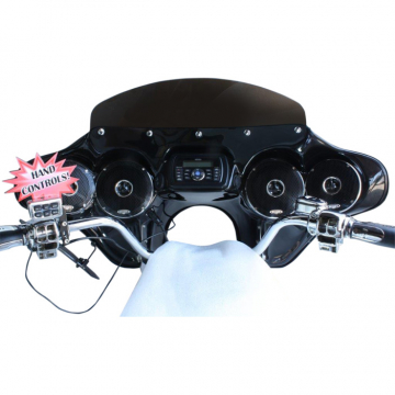 view Hoppe Industries HDF-5566-RK-HC 5566 Fairing with HC for Harley Road King (1994-)