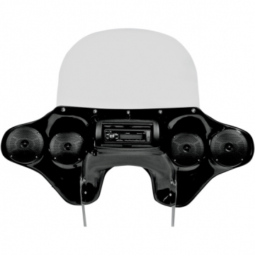 view Hoppe Industries HDF-SFTDX Quadzilla Fairing w/o HC Harley Softails Deluxe (2005-2017)