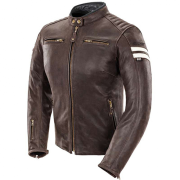 Joe Rocket Classic '92 Ladies Leather Jacket, Brown