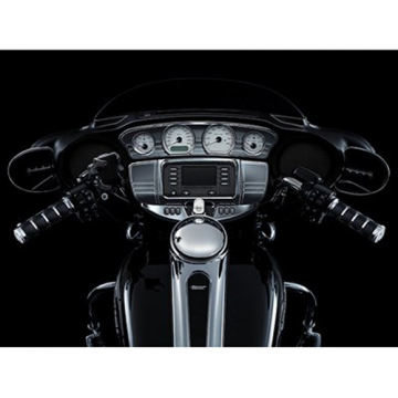 view Kuryakyn 7284 Tri-Line Gauge Trim for Touring & Trike