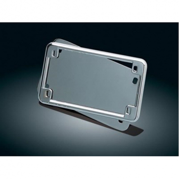 Kuryakyn 9166 License Frame & Back Plate Set