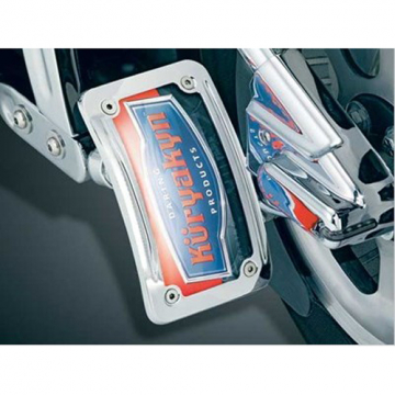 view Kuryakyn 9251 Chrome Lighted Curved Vertical Side Mount
