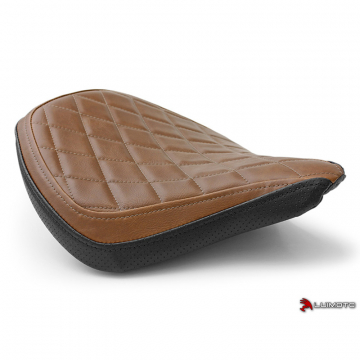 view Luimoto 10171101 Vintage Diamond Rider Seat Cover for Triumph Bobber (2017-)
