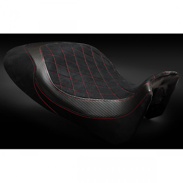 view Luimoto 1142101 Diamond Edition Seat Covers for Ducati Diavel (2011-2014)
