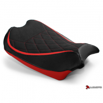 view Luimoto 1453101 Diamond Sport Seat Cover, Rider for Ducati Panigale V4 (2018-)