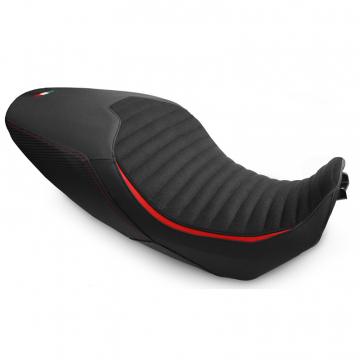 view Luimoto 1504101 Classic Sport Rider Seat Cover Lowered Seat for Ducati Diavel 1260 '19-'23