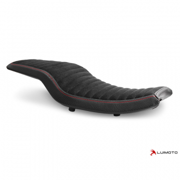 view Luimoto 19022201 Classic Tracker Rider Seat Cover for Indian FTR1200 (2019-)