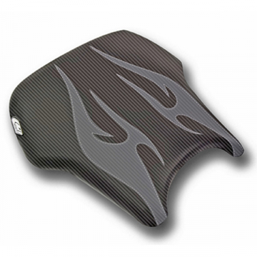 view Luimoto 2042101 Flame Seat Covers for Honda CBR 600RR (2003-2004)
