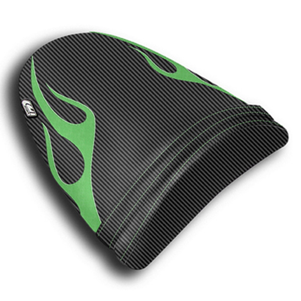Luimoto 3032201 Flame Edition Seat Covers for Kawasaki ZX-6R (2003