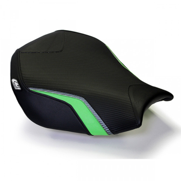 view Luimoto 3082101 Team Kawasaki Seat Covers for Kawasaki ZX-10R (2006-2007)