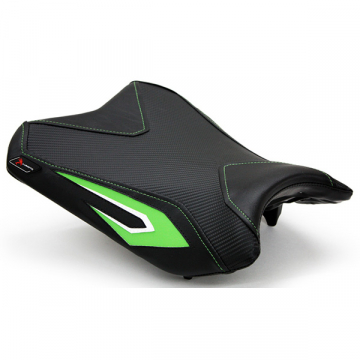 view Luimoto 3231101 Team Kawasaki Seat Covers for Kawasaki Ninja 300 (2013-2017)