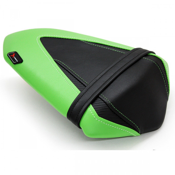 view Luimoto 3231201 Team Kawasaki Seat Covers for Kawasaki Ninja 300 (2013-2017)