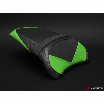 view Luimoto 3322201 Team Passenger Seat Cover for Kawasaki Ninja 650/Z650 '17-'19