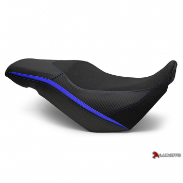 view Luimoto 4211104 Styline Rider Seat Cover, Blue for Suzuki V-Strom 650 (2017-)