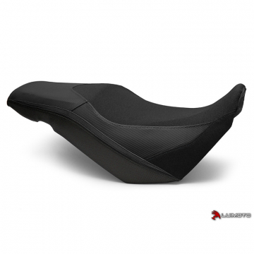 view Luimoto 4211105 Styline Rider Seat Cover, Perforated Black for Suzuki V-strom 650 (2017-)