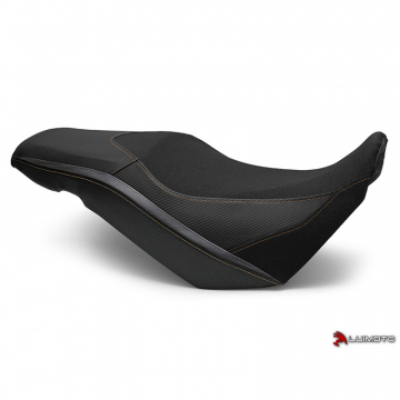 view Luimoto 4211106 Styline Rider Seat Cover, Aluminum Gunmetal for Suzuki V-strom 650 (2017-)