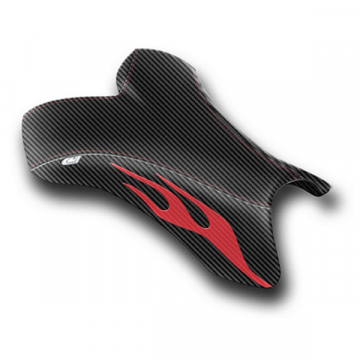 Luimoto 5062104 Flame Edition Seat Covers for Yamaha R1 (2004-2006)
