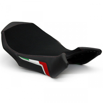 view Luimoto 7031101 Team Italia Suede Seat Cover for MV Agusta Brutale 990R 1090R