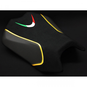 Luimoto 9031101 Team Italia Seat Cover for Aprilia Tuono (2011-2019)