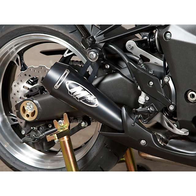 M4 KA9022-GP GP Slip-On Exhausts, Black Kawasaki Z1000 / Ninja