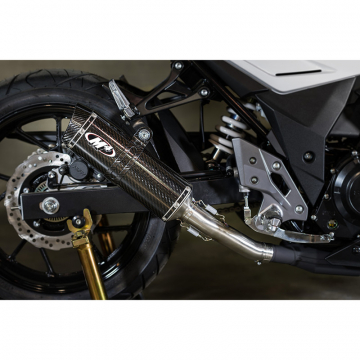 view M4 SU2504 Slip On Exhaust, Carbon Muffler for Suzuki GSX-250R (2017-)