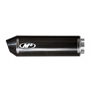view M4 SU7334 Standard Bolt On Carbon Muffler for Suzuki GSXR-R750 04-05