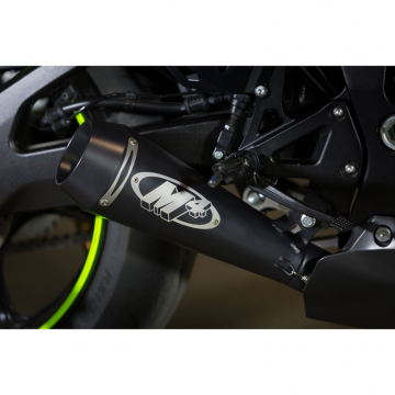 view M4 SU9152-GP Style Full Exhaust With Black Satin Muffler for Suzuki GSX-R1000 (2017-)