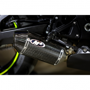 view M4 SU9164T Street Slayer Full Exhaust, Carbon Muffler for Suzuki GSX-R1000 (2017-)
