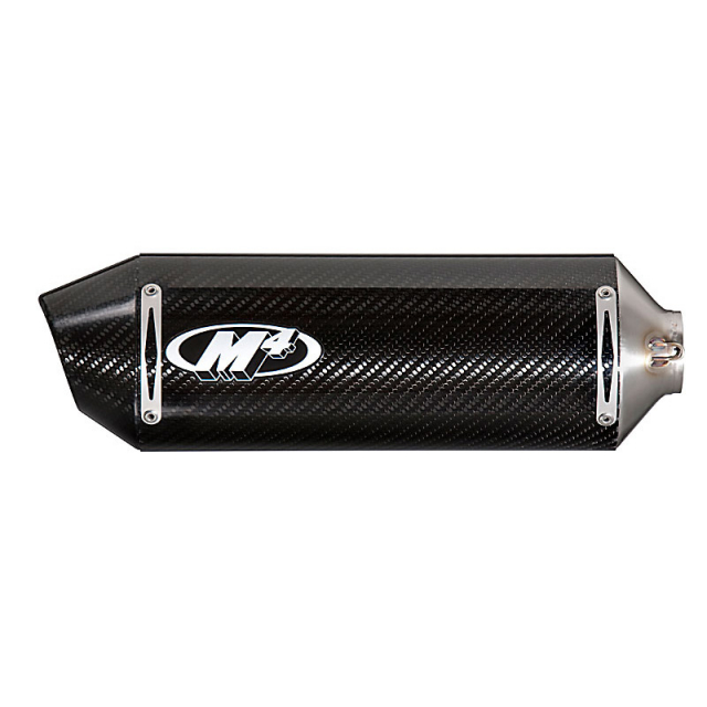 M4 SU9174 Standard Full Exhaust, Carbon Muffler for Suzuki GSX