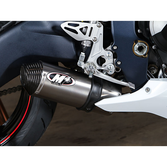 M4 SU9196 Street Slayer Full Exhaust, Titanium Muffler for Suzuki