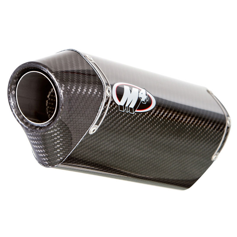 M4 SU9198 Standard Slip On Exhaust, Carbon Muffler for Suzuki GSX