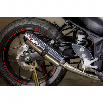 view M4 YA3022 Race/Standard Full System Exhaust, Polished for Yamaha YZF-R3 (2015-)