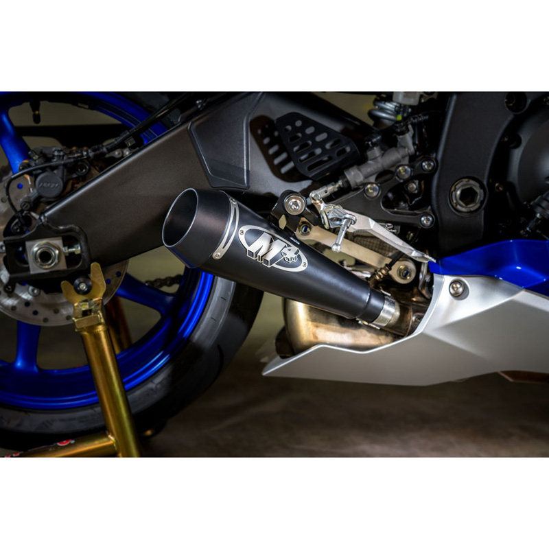 新品未使用 YZF-R6 2006～2016年用 チタン＆カーボンサイレンサー M4 YA6622 GP Style Slip-On Exhaust, Carbon Fiber Yamaha YZF-R6