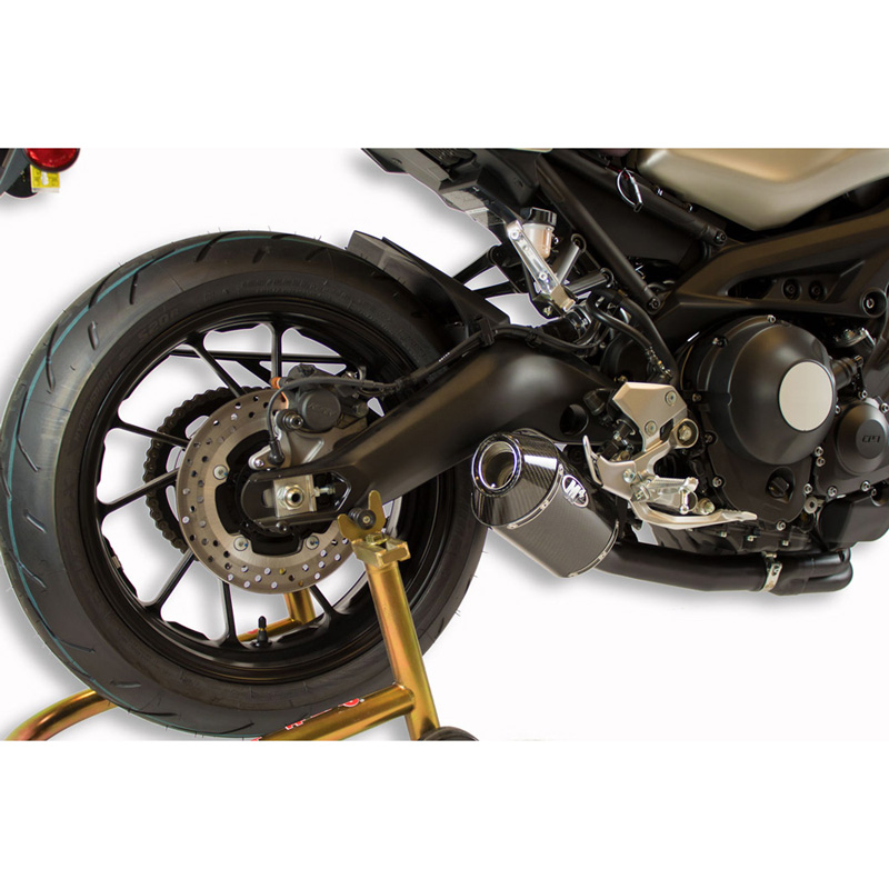 M4 YA6912 Slip-On Exhaust, Carbon Fiber for Yamaha XSR900 '16-'21