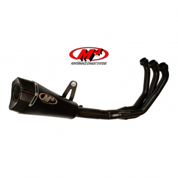 view M4 YA6922 RM1 Style Canister Full Exhaust, Black for Yamaha XSR900 (2016-)