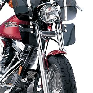 Memphis Shades Metric Fat Slim Windshield Lowers with Optional Mounting Kit