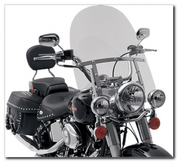 view Memphis Shades - Memphis Fats Windshield for Harley Davidson