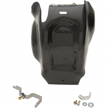 view Moose-Racing 0506-1244 Carbon Fiber Skid Plate for Husqvarna and KTM models