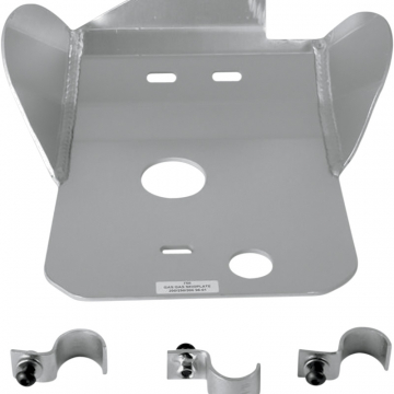 Moose Racing M750 Skid Plate, Silver for Gas Gas 200,250,300 EC/MX/XC