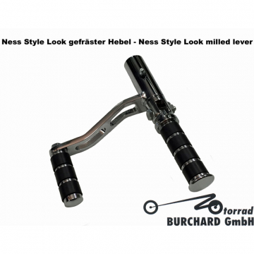 Motorrad Burchard MB01-4081GN Forward Controls, Chrome/Ness/Milled Suzuki Boulevard M109R