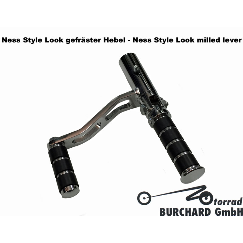 Motorrad Burchard MB01-1110GN Forward Controls, 28 cm for Honda