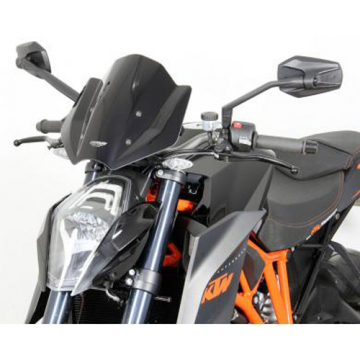 MRA 4025066146413 Double-Bubble NRM Racing Windshield for KTM 1290 Super Duke R '14-'16