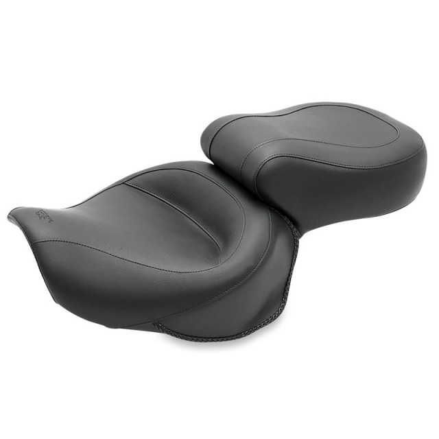 Mustang 75535 Wide Touring One-Piece Seat for Harley-Davidson FXD