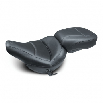 view Mustang 75881 Standard Touring Passenger Seat for Harley FLHC & Deluxe FLDE (2018-)