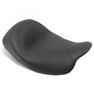 view Mustang 76027 Standard Touring Solo Seat for Harley FL Touring (2008-2021)