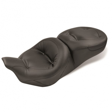 view Mustang 76036 Touring One-piece Regal Seat Harley FLHT/FLTR/FLHX/FLHR '08-'21