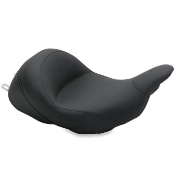 view Mustang 76078 Lowdown Touring Solo Seat for Harley FL Touring (2008-2021)