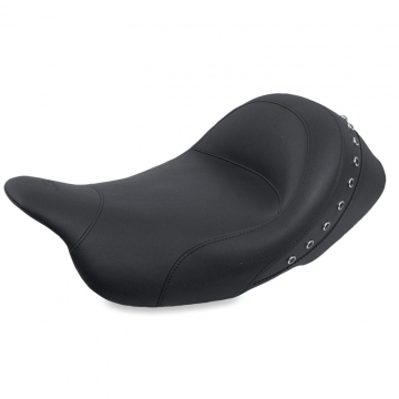 Mustang 76082 Lowdown Touring Solo Seat for Harley FL Touring (2008-)