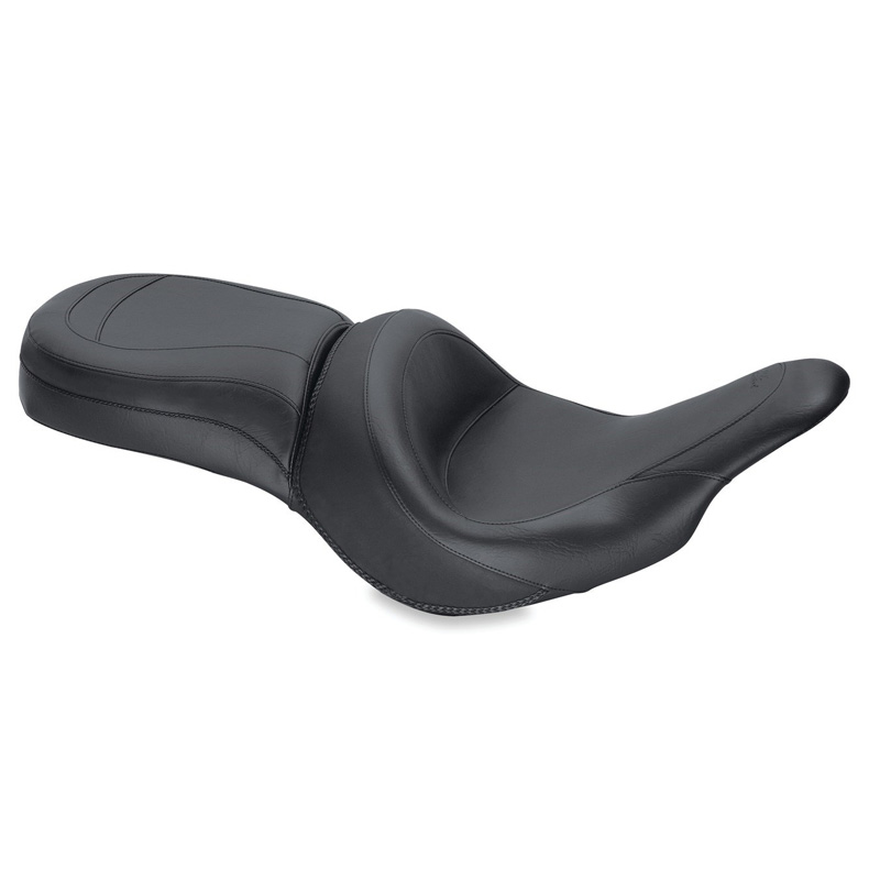 Mustang 76287 Standard Touring One-Piece Seat for Kawasaki Vulcan